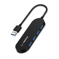 Twopan 4 - Port USB 3.0 Hub – Ultra - Slim Multiport Adapter for Laptop, Desktop, Mac, Surface Pro, XPS - Twopan SSD