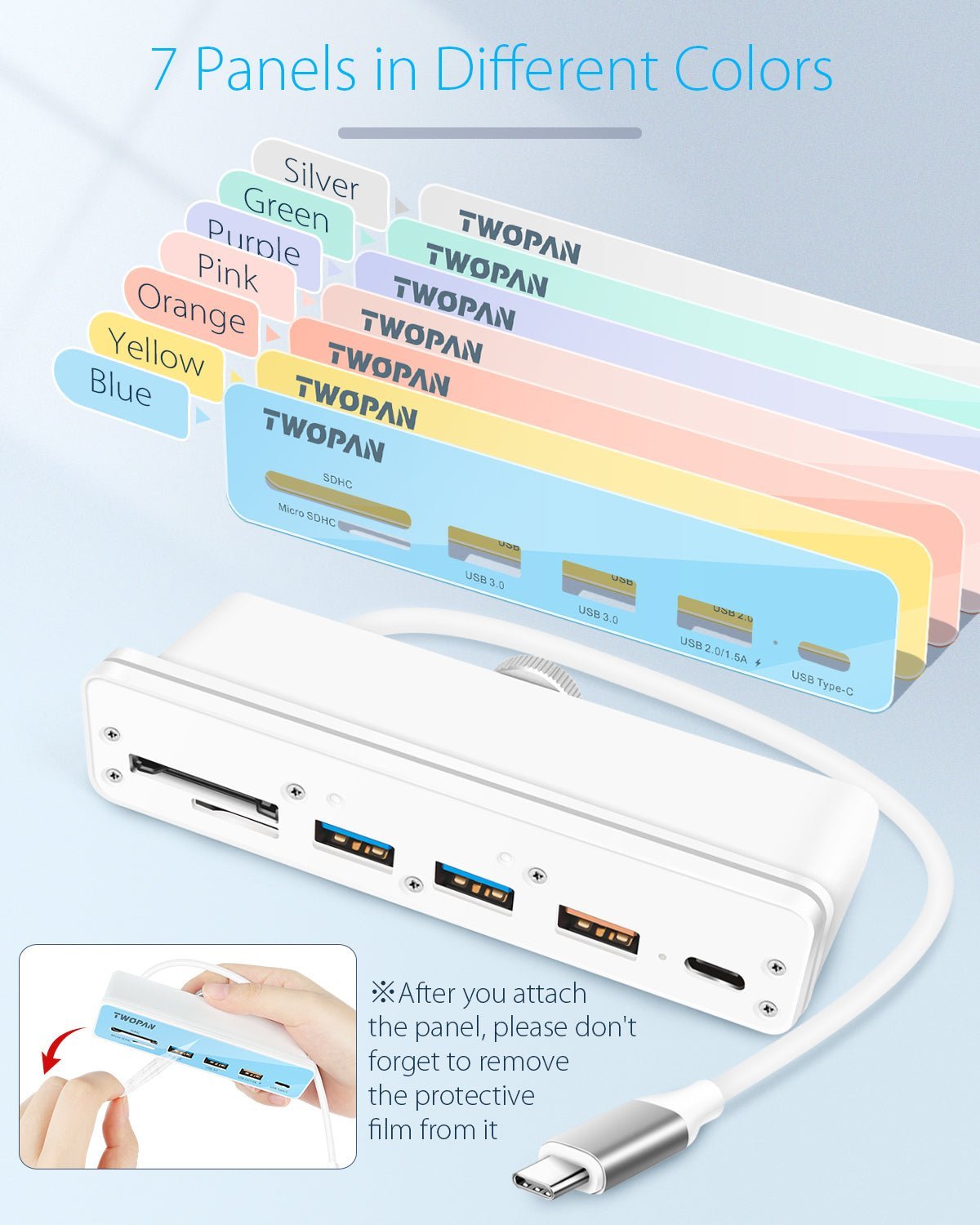 Twopan 6 - in - 1 USB - C Hub for iMac - Twopan SSD