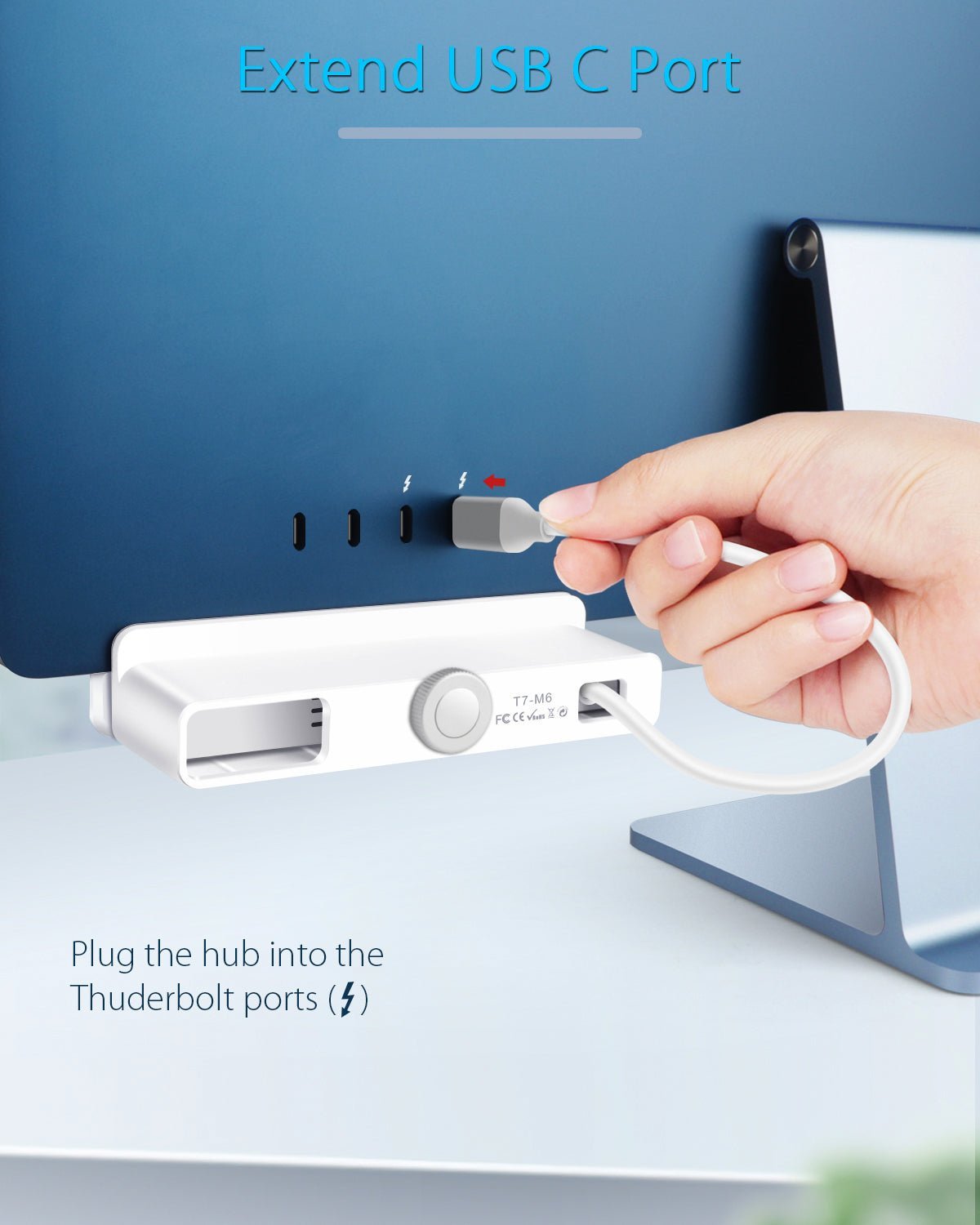 Twopan 6 - in - 1 USB - C Hub for iMac - Twopan SSD
