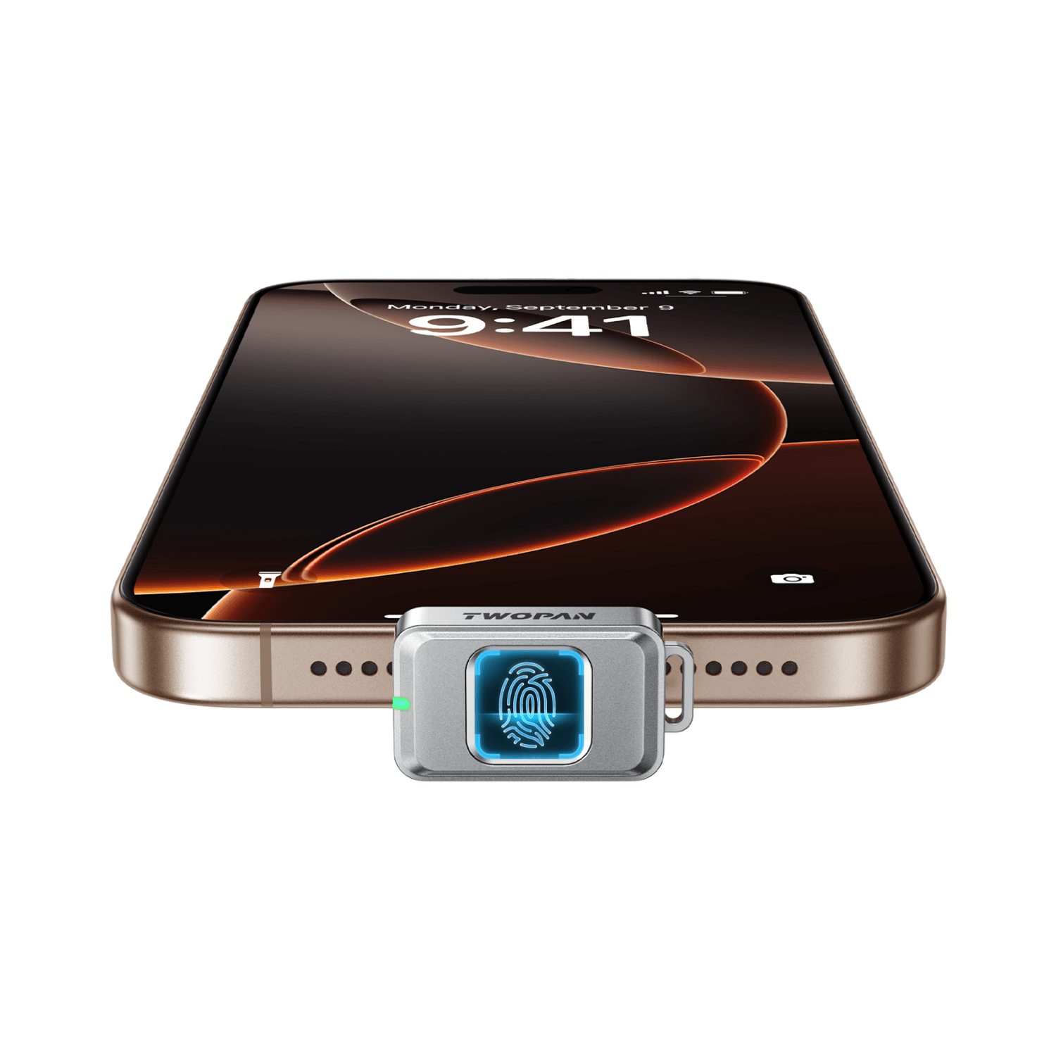 Twopan Nano SSD | 512GB Fingerprint Encrypted Portable Drive - Twopan SSD