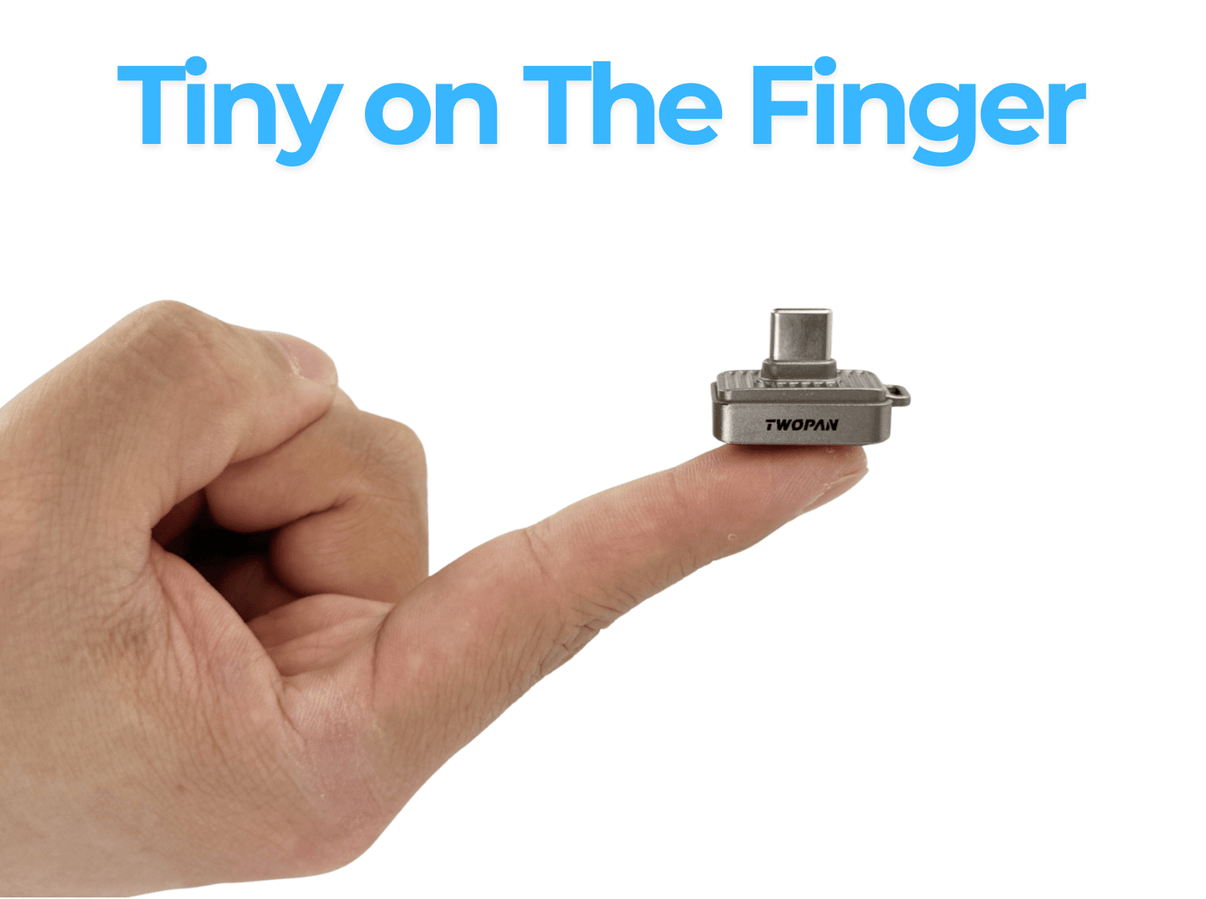 Twopan Nano SSD – The World’s Smallest SSD with Fingerprint Encryption - Twopan SSD