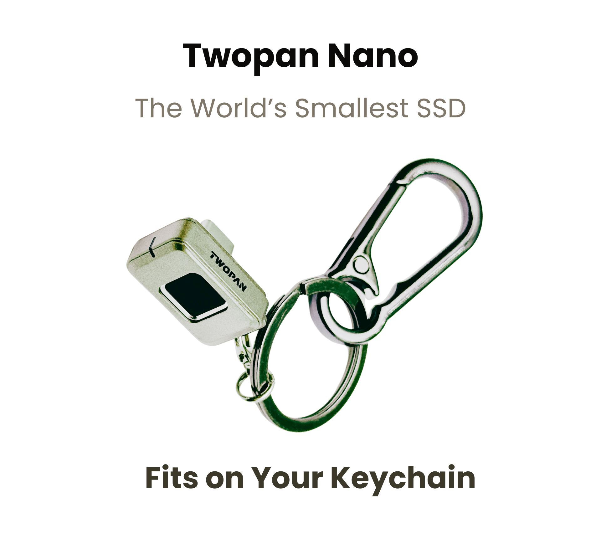 Twopan Nano SSD – The World’s Smallest SSD with Fingerprint Encryption - Twopan SSD