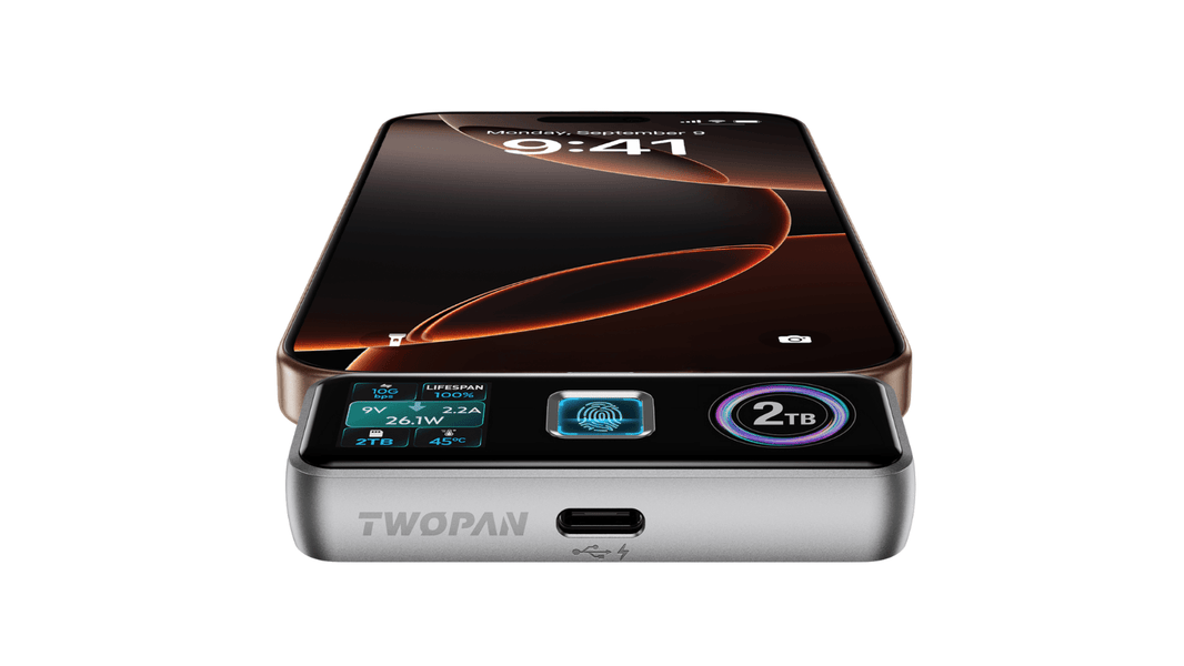 Twopan Pro SSD: The Ultimate SSD with Fingerprint Security - Twopan SSD