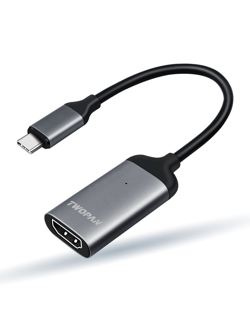 Twopan USB - C to HDMI Adapter 4K 60Hz – High - Resolution USB Type - C to HDMI Cable for MacBook Pro/Air, iMac, iPad Pro, XPS, Yoga, EliteBook, Chromebook, Galaxy & More - Twopan SSD